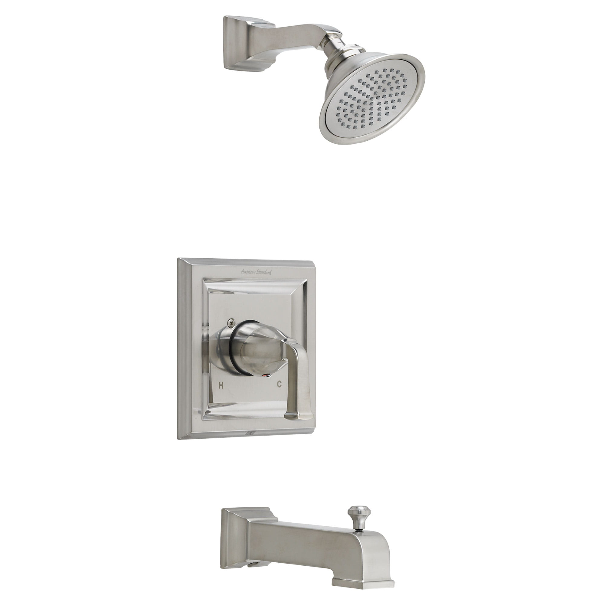 Town Square 2.5 GPM Tub and Shower Trim Kit with Rain Showerhead and
